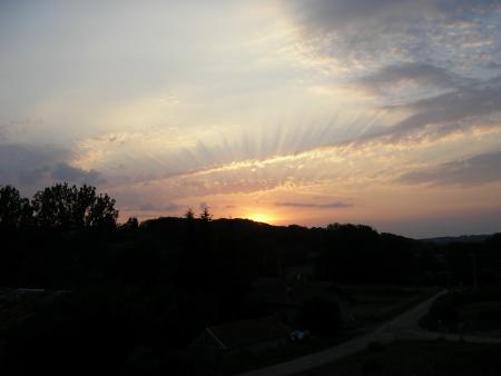 coucher de soleil