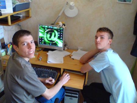 fab et max, olala kel fourire hier mdr...................mdr